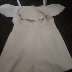 Off the shoulder romper